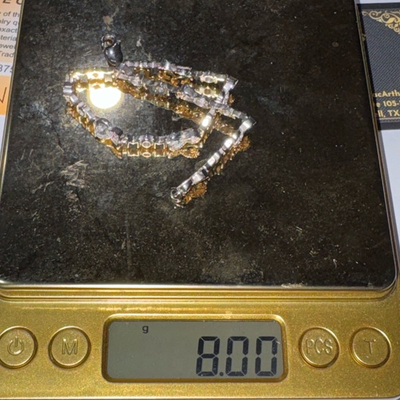 Natural Diamond Heart Mom bracelet, Mothers day gift, Real diamond bracelet gift - Picture 3 of 6